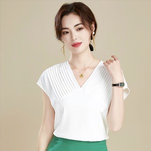 夏の新作婦人服の白シャツ          ZCHA853
