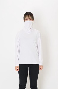 【自社開発商品】制菌加工フェイスマスク付き長袖Tシャツ