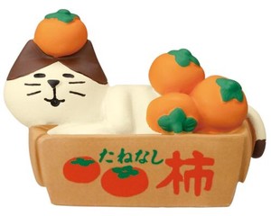 箱好き猫 柿 ZCB-86886