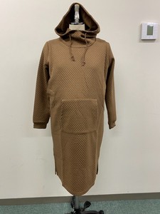 Knitted Quilt One-piece Dress