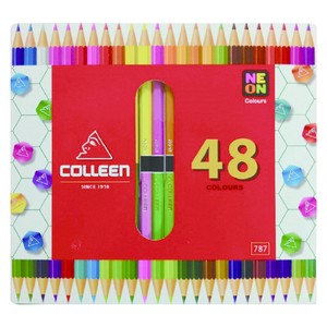 7 87 Hexagon 24 4 8 Colors with box Colored Pencil