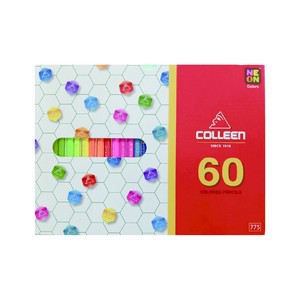 775 Hexagon 60 COLORED PAPER with box Colored Pencil