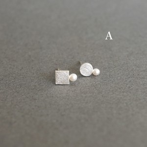 ジオメトリックピアス (pierced earrings)