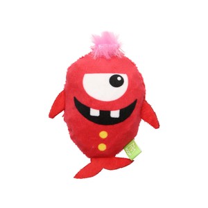 Loop for Dog Toy Colorful Monster Red