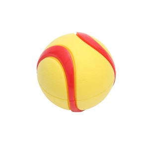 PLUS Dog Toy Dual Color Yellow Toy