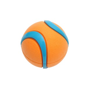 ループ　犬用おもちゃ　ハウンズプラス　デュアルカラーボール　オレンジ / Durable Dog Toy