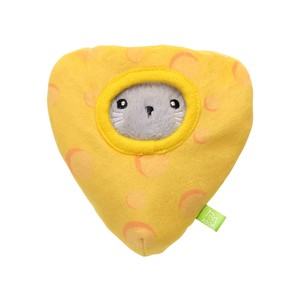ループ　犬用おもちゃ　バブー　チーズ in マウス / Cute Squeaky Dog Toy