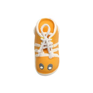 Loop for Dog Toy Pooh Sneaker Orange