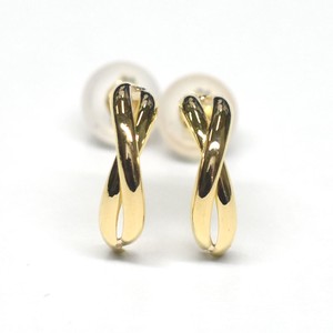 Pierced Earrings Gold Post Gold
