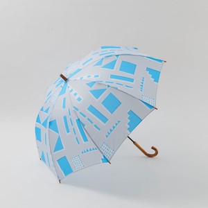 雨傘 60cm フィーリング BLUE 【392／サンキューニ】 Q031
