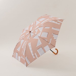 折畳雨傘 50cm フィーリング BROWN 【392／サンキューニ】 Q032