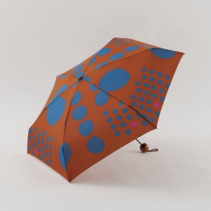 折畳雨傘 50cm マル BROWN 【392／サンキューニ】 A41002/Q042