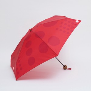 折畳雨傘 50cm マル RED 【392／サンキューニ】 A41002/Q042