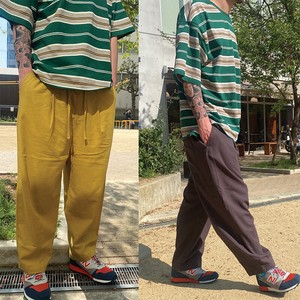 Balloon Pants Wide Silhouette Ankle Casual Street