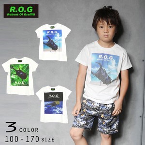 Kids' Short Sleeve T-shirt Beetle Printed