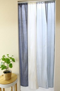 【4連のれん】 インド製 85×170cm 仕切り 目隠し アレンジ自由【セーヌ】出入りしやすい