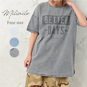 T-shirt Ladies Short Sleeve T-shirt Big Silhouette Casual Candy Leisurely mix