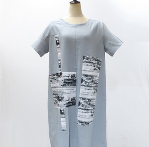 Casual Dress Pocket One-piece Dress