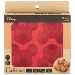 Silicone Solid Cake type 4 Pcs Mickey Mouse