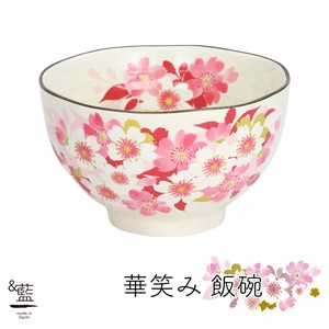 Mino ware Rice Bowl single item Pottery Indigo