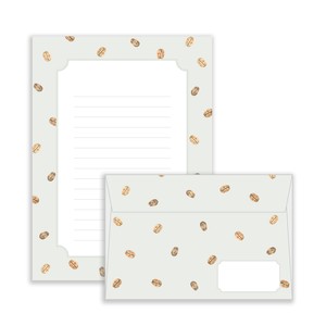WORLD CRAFT Letter set Gift Cafe Set Stationery Coffee Made in Japan