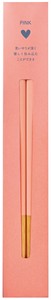 筷子 粉色 23cm