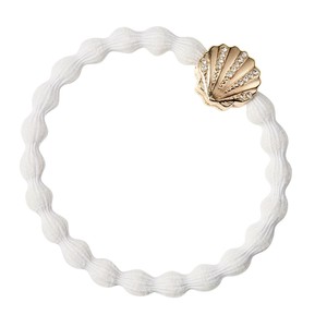 【ByEloise】Seashell White 貝 海 ヘアゴム ヘアアクセサリー ブレスレット