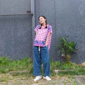 2022 summer Reserved items Pullover Lotus Checkered