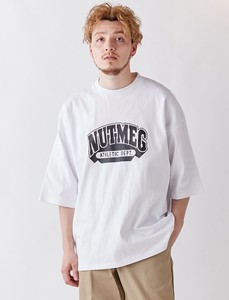 【2022春夏新作】NUTMEGカレッジロゴSUPER BIGTシャツ