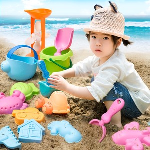 お砂場セット 14点 砂遊び 水遊 おもちゃ スコップ 皿 バケツ トドラー ベビー 新生児 キッズ