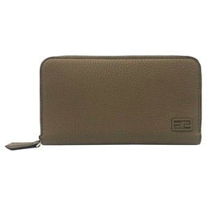 Di Long Wallet Men's Round Wallet Two Tone Leather 7 10 1 3 1