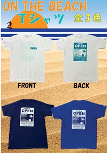オンザビーチ on the Beach【 Tシャツ / OPEN SIGN / 全3色 】フルーツオブザルーム  OTB-T14