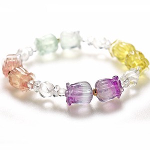 Genuine Stone Bracelet Crystal Lily Of The Valley