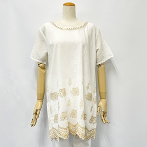 Tunic Spring/Summer Embroidered Ladies'