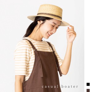 Pitch Straw Boater Hat