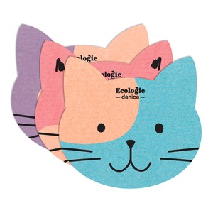 Dishcloth Design Cat Set of 3