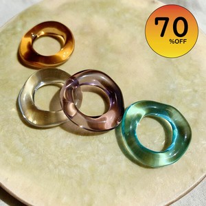 【SALE】Jelly Clear Ring
