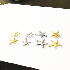 Material sliver Stainless Steel Starfish M 1-pcs