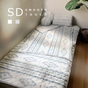 敷きパッド 夏 接触冷感 セミダブル 200cm×120cm ベッドパッド 洗える  布団 ベッド ベッドカバー