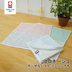 Imabari Towel Face Towel Pile Border