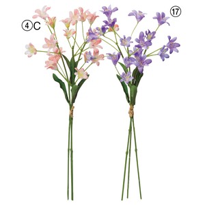 【asca】【アスカ商会】ミニスプレーバンチ×18（1束3本）　2色　造花
