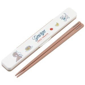 Chopsticks Curious George Skater M Made in Japan