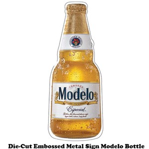 Die Cut Boss Metal Bottle Beer Tinplate Signboard