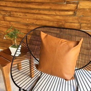Eco Leather Cushion Cover 4 5 4