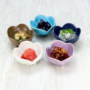 Mino Ware Ume Petal Mini Dish 5 Colors