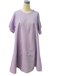 Casual Dress Cotton One-piece Dress Embroidered