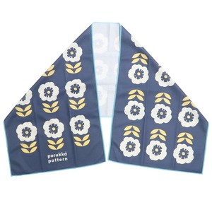 Cool Towel Pattern Long Towel Pansy Pattern