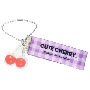 Tape Key Ring Cherry