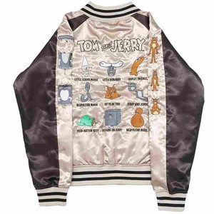 【メンズファッション】トムとジェリー スカジャンL ファニースタイル