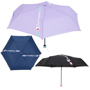 Champion Girl Plain Logo Print Mini Folding Umbrella 55 cm 6 4 8 55